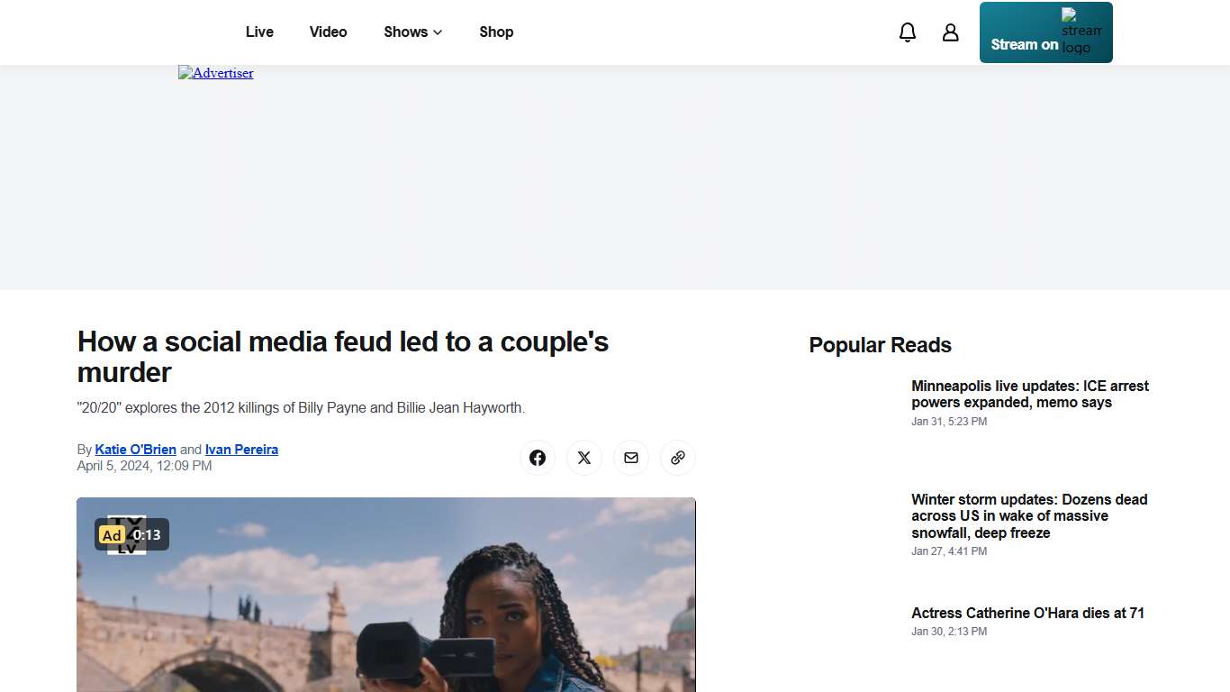 How a social media feud led to a couple's murder - ABC News